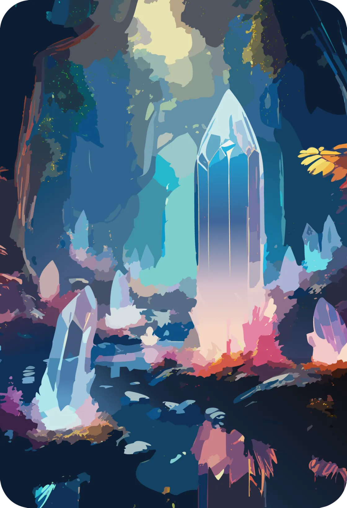 Crystal Forest: The Prismatic Thicket